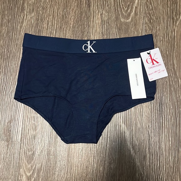 RESERVED for @epplayaplaya Calvin Klein CK One Plush High - Waisted Hipster - Picture 3 of 5